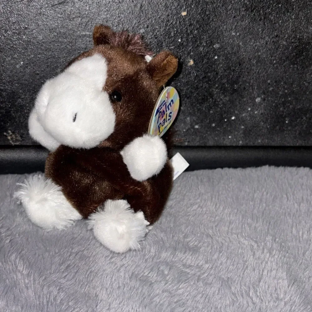 Aurora Adorable Palm Pals Darius Clydesdale Stuffed Animal - Fun Collectible NWT